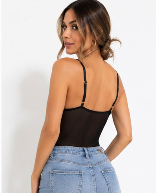 Luna Midnight Muse Lace Bodysuit